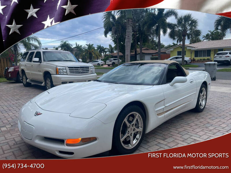 2004 Chevrolet Corvette for sale at FIRST FLORIDA MOTOR SPORTS in Pompano Beach FL