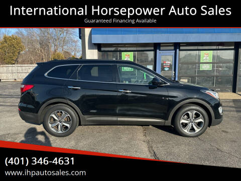 2013 Hyundai Santa Fe for sale at International Horsepower Auto Sales in Warwick RI