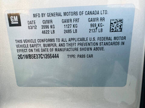 2012 Chevrolet Impala LT