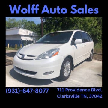 2010 Toyota Sienna for sale at Wolff Auto Sales in Clarksville TN