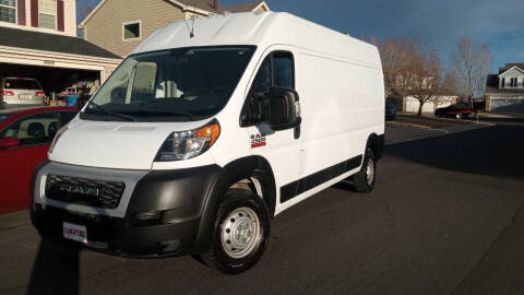 2021 RAM ProMaster for sale at The Car Guy in Glendale CO