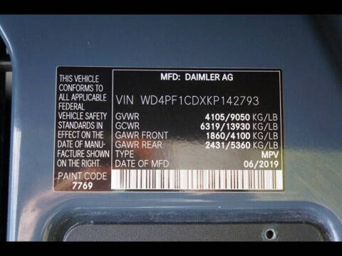 2019 Mercedes-Benz Sprinter