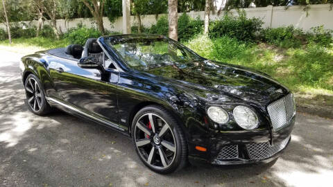 2013 Bentley Continental for sale at DELRAY AUTO MALL in Delray Beach FL
