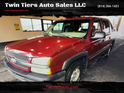 2004 Chevrolet Avalanche for sale at Twin Tiers Auto Sales LLC in Olean NY