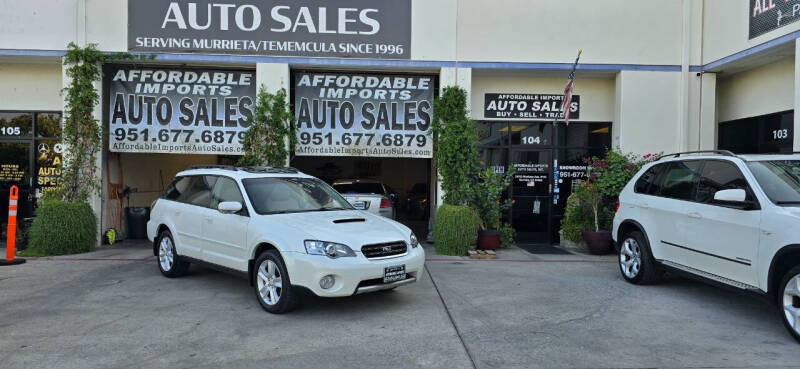 2006 Subaru Outback for sale at Affordable Imports Auto Sales in Murrieta CA