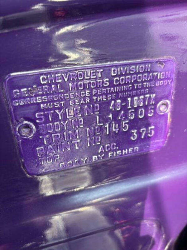 1948 Chevrolet Deluxe