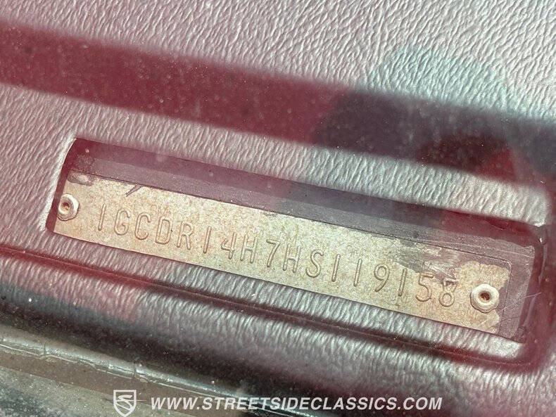 1987 Chevrolet R/V 10 Series