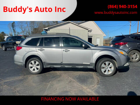 2010 Subaru Outback for sale at Buddy's Auto Inc in Pendleton SC
