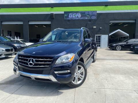 2013 Mercedes-Benz M-Class for sale at GCR MOTORSPORTS in Hollywood FL
