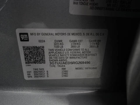 2024 GMC Sierra 1500