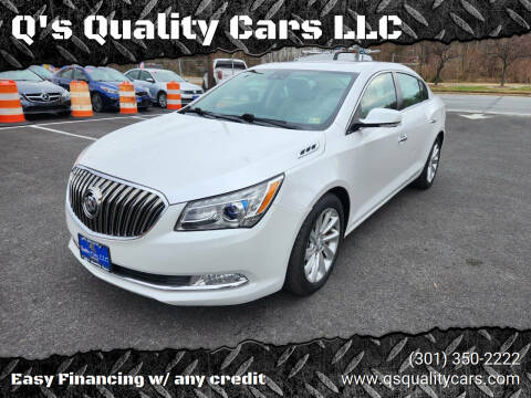 2015 Buick LaCrosse for sale at Q's Quality Cars LLC in Capitol Heights MD