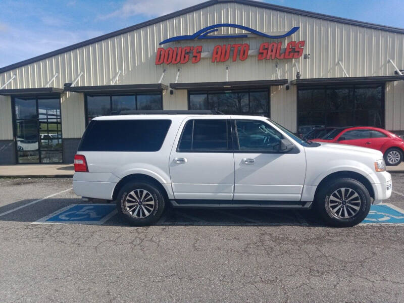2016 Ford Expedition EL for sale at DOUG'S AUTO SALES INC in Pleasant View TN