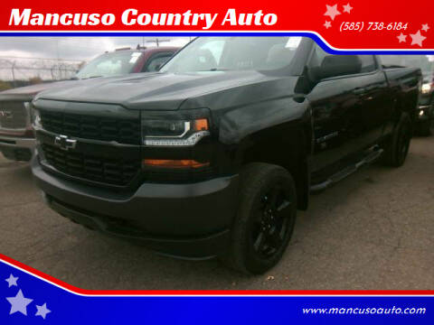 2018 Chevrolet Silverado 1500 for sale at Mancuso Country Auto in Batavia NY