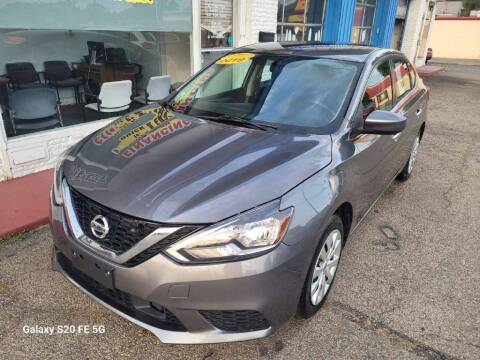 2019 Nissan Sentra for sale at AutoMotion Sales in Franklin OH