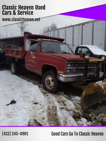 1983 Chevrolet C/K 30 Series for sale at Classic Heaven Used Cars & Service in Brimfield MA