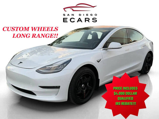 2018 Tesla Model 3 for sale at San Diego Ecars in San Diego, CA