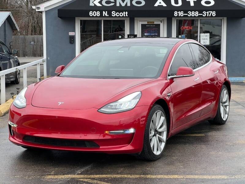 2018 Tesla Model 3 for sale at KCMO Automotive in Belton MO
