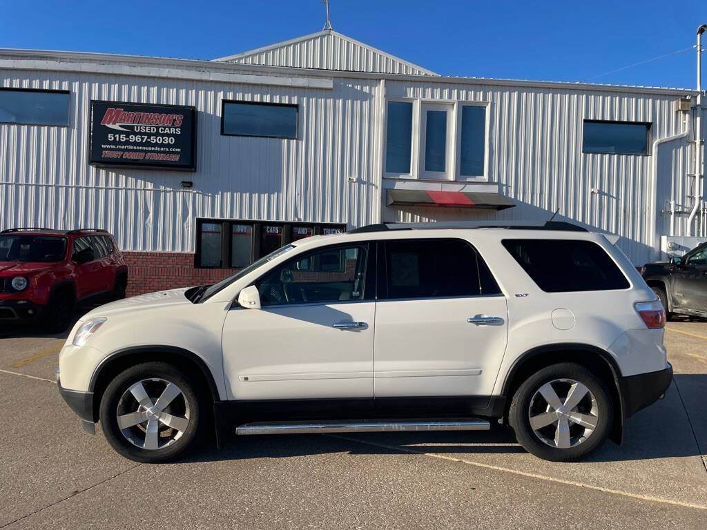 2010 GMC Acadia for sale at Martinson's Used Cars in Altoona, IA