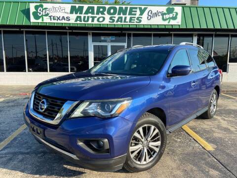 2018 Nissan Pathfinder for sale at Maroney Auto Sales in Humble TX