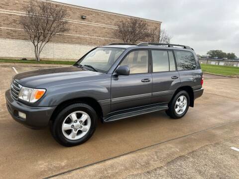 2003 Toyota Land Cruiser for sale at Pitt Stop Detail & Auto Sales in College Station TX