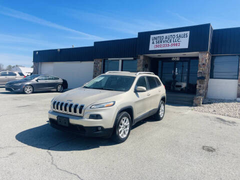 2015 Jeep Cherokee for sale at United Auto Sales and Service in Louisville KY