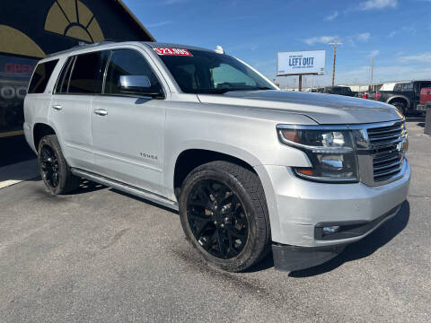 2015 Chevrolet Tahoe for sale at BELOW BOOK AUTO SALES in Idaho Falls ID