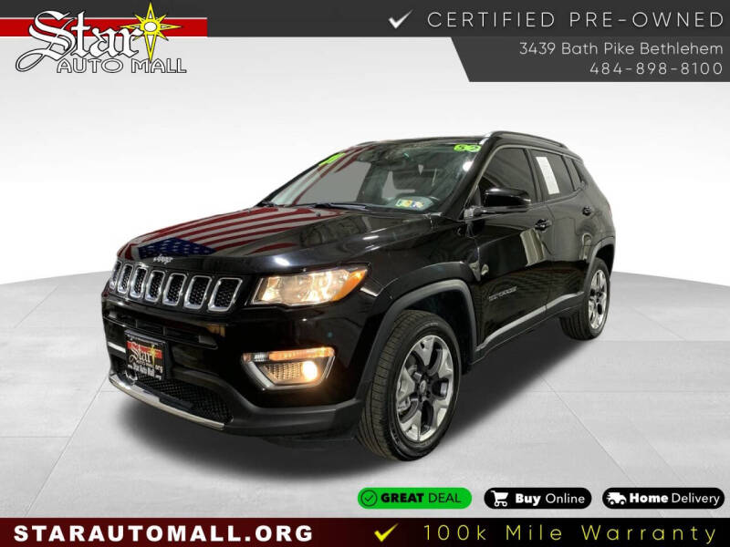 2021 Jeep Compass for sale at STAR AUTO MALL 512 in Bethlehem PA