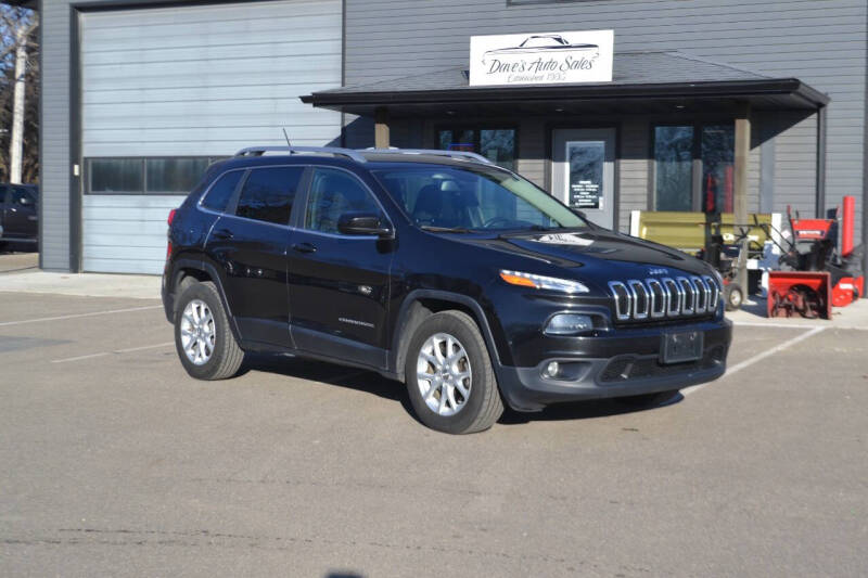 2015 Jeep Cherokee for sale at Dave's Auto Sales in Hutchinson MN