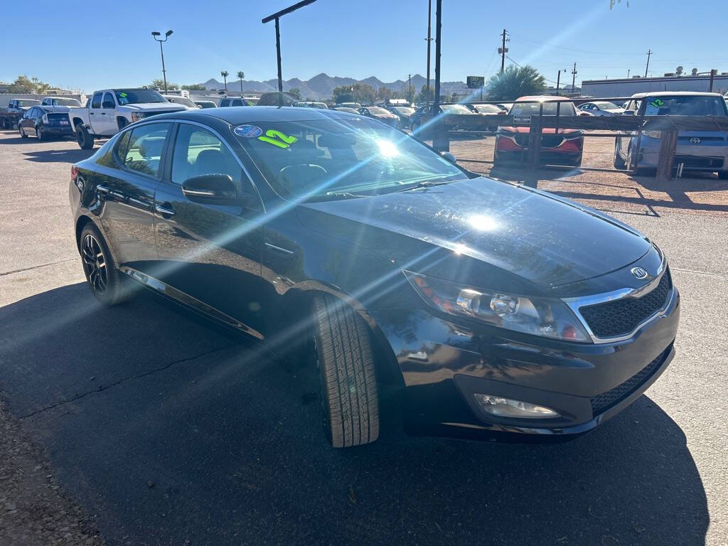 2012 Kia Optima for sale at Big 3 Automart At Double H Auto Ranch in QUEEN CREEK, AZ