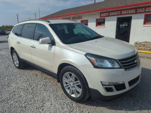 2013 Chevrolet Traverse for sale at Sarpy County Motors in Springfield NE