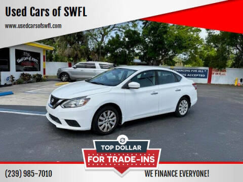2018 Nissan Sentra for sale at Used Cars of SWFL in Fort Myers FL