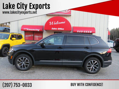 2021 Volkswagen Tiguan for sale at Lake City Exports in Auburn ME