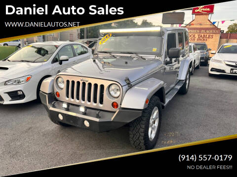 2013 Jeep Wrangler Unlimited for sale at Daniel Auto Sales in Yonkers NY