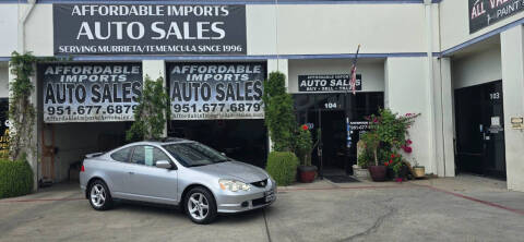 2002 Acura RSX for sale at Affordable Imports Auto Sales in Murrieta CA
