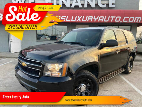 2013 Chevrolet Tahoe for sale at Texas Luxury Auto in Cedar Hill TX