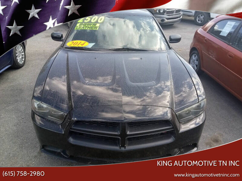 2014 Dodge Charger for sale at King Automotive TN Inc in Mount Juliet TN