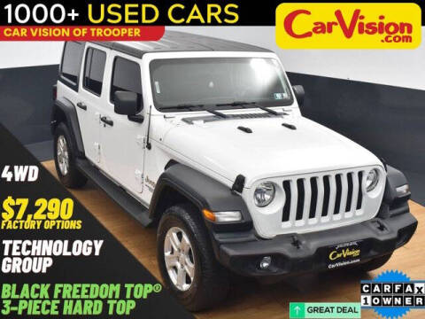 2018 Jeep Wrangler Unlimited for sale at Car Vision of Trooper in Norristown PA