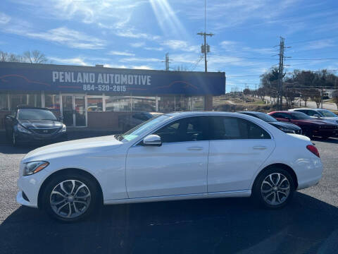 2016 Mercedes-Benz C-Class for sale at Penland Automotive Group in Laurens SC