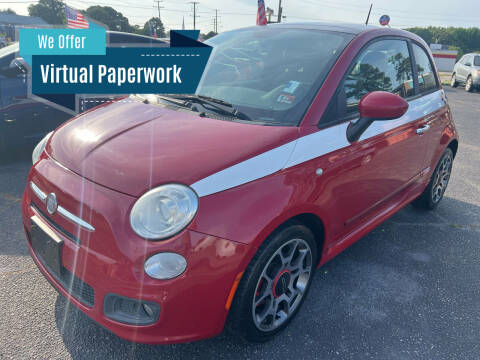 2012 FIAT 500 for sale at Aiden Motor Company in Portsmouth VA