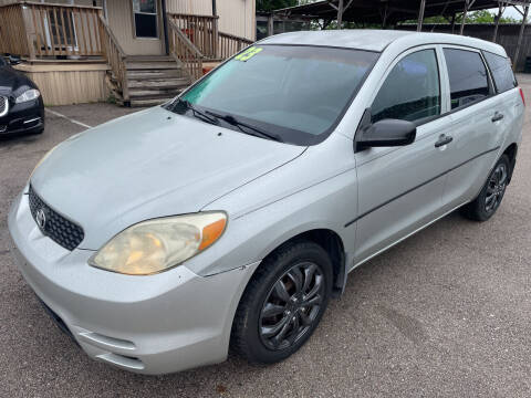 2003 Toyota Matrix for sale at OASIS PARK & SELL in Spring TX