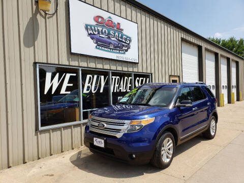 2013 Ford Explorer for sale at C&L Auto Sales in Vermillion SD