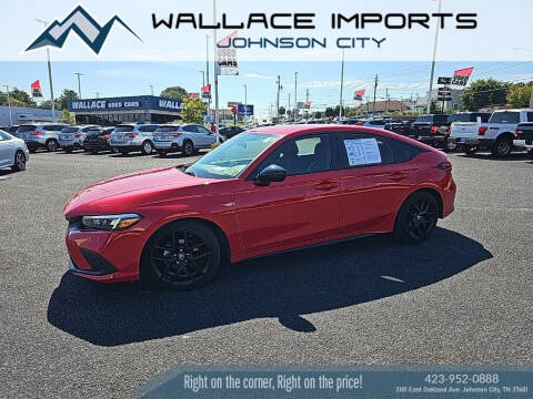 2022 Honda Civic for sale at WALLACE IMPORTS OF JOHNSON CITY in Johnson City TN