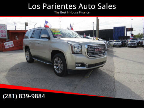 2016 GMC Yukon for sale at Los Parientes Auto Sales in Houston TX