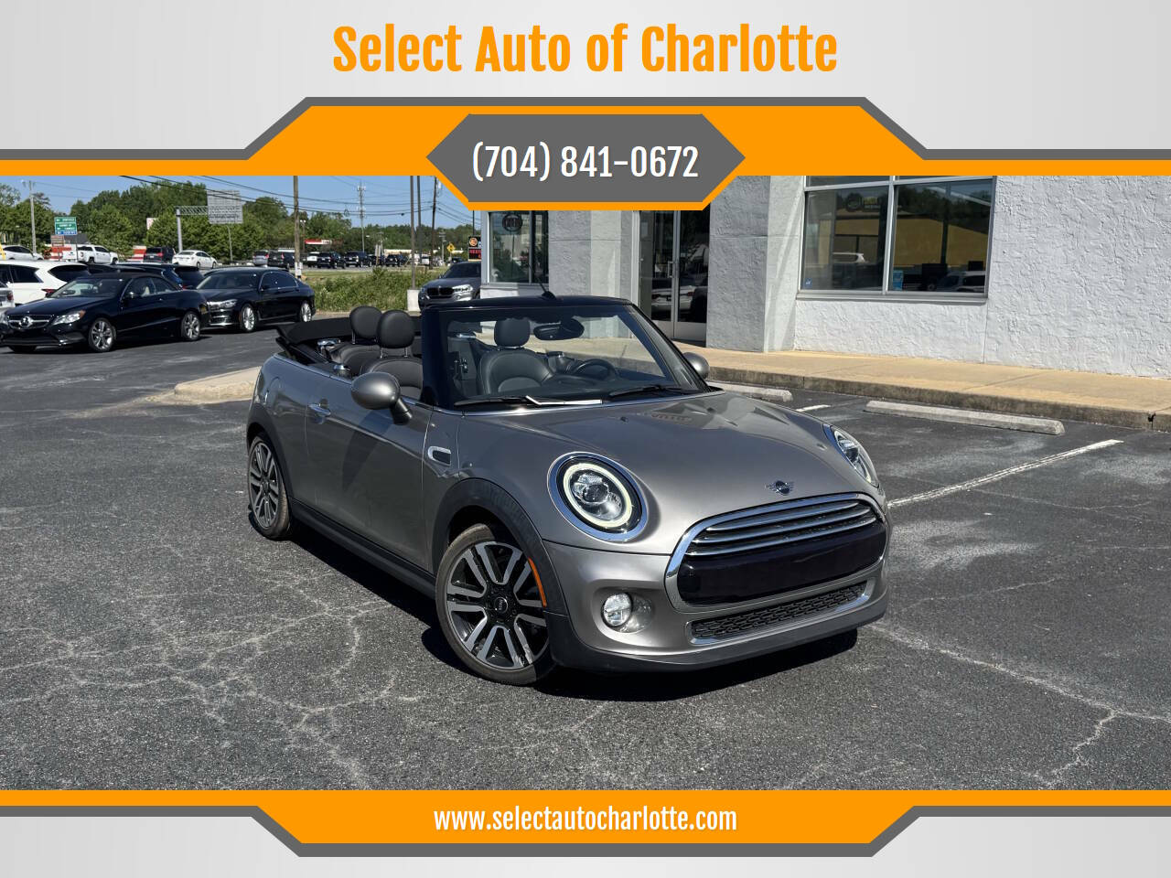 Gray 2019 MINI Convertible Cooper Convertible Cooper 2dr Convertible 1