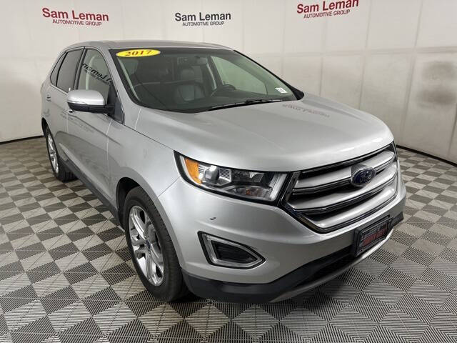 Used 2017 Ford Edge Titanium with VIN 2FMPK3K99HBB29642 for sale in Bloomington, IL