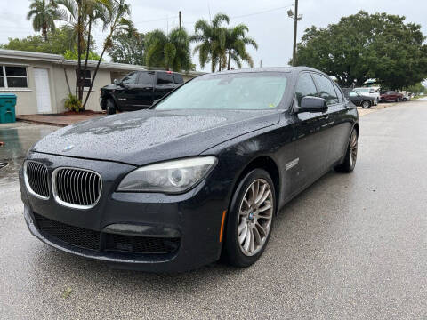 2012 BMW 7 Series for sale at Boss Automotive LLC in Davie FL