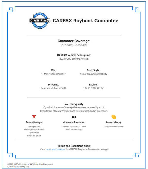 2024 Ford Escape Active