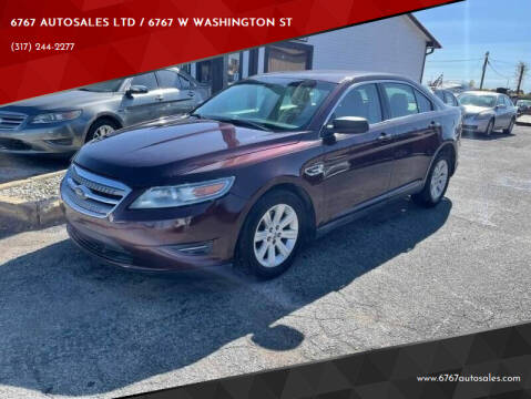 2010 Ford Taurus for sale at 6767 AUTOSALES LTD / 6767 W WASHINGTON ST in Indianapolis IN