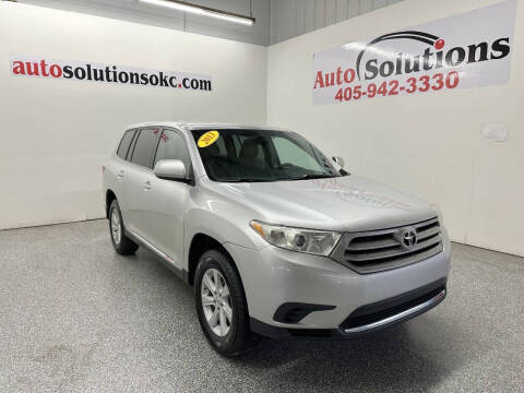 2013 Toyota Highlander for sale at Auto Solutions in Warr Acres OK