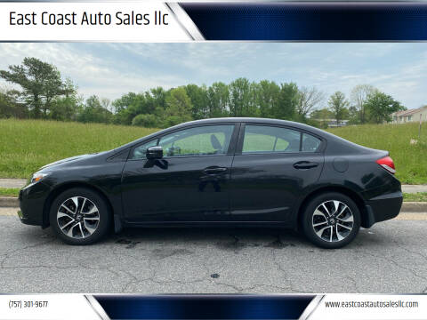 2014 Honda Civic for sale at East Coast Auto Sales llc in Virginia Beach VA